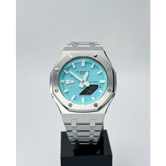 Custom Original G-Shock GA2100 Mod • Tiffany Steel AP • 43mm